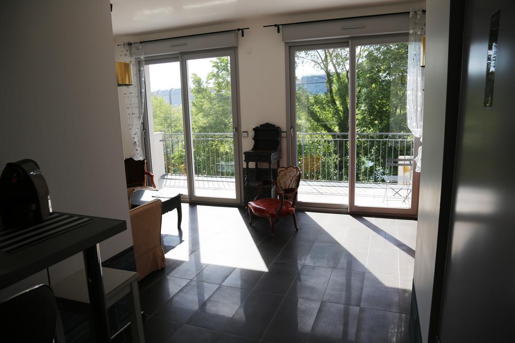 Ferienwohnung Lyon Cite Internationale Exterior foto